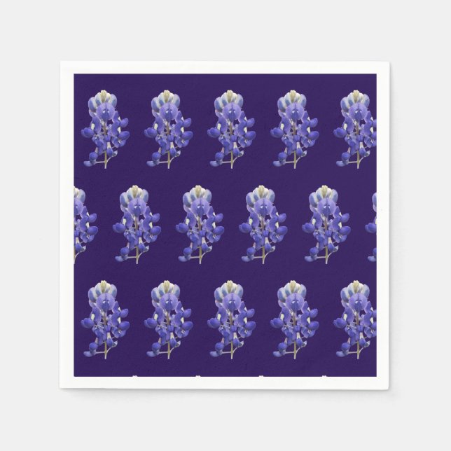 Servilleta De Papel Texas Bluebonnet (Anverso)