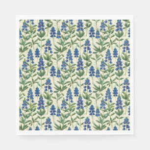 Servilleta De Papel Texas Bluebonnet Paper Napkins Lupine