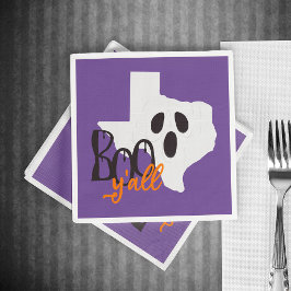 Servilleta De Papel Texas Boo Y'all Halloween
