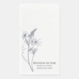 Servilleta De Papel Texas Wildflower Bluebonnet apellido