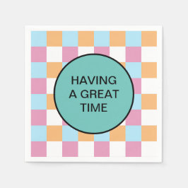 Servilleta De Papel Texto gracioso personalizado