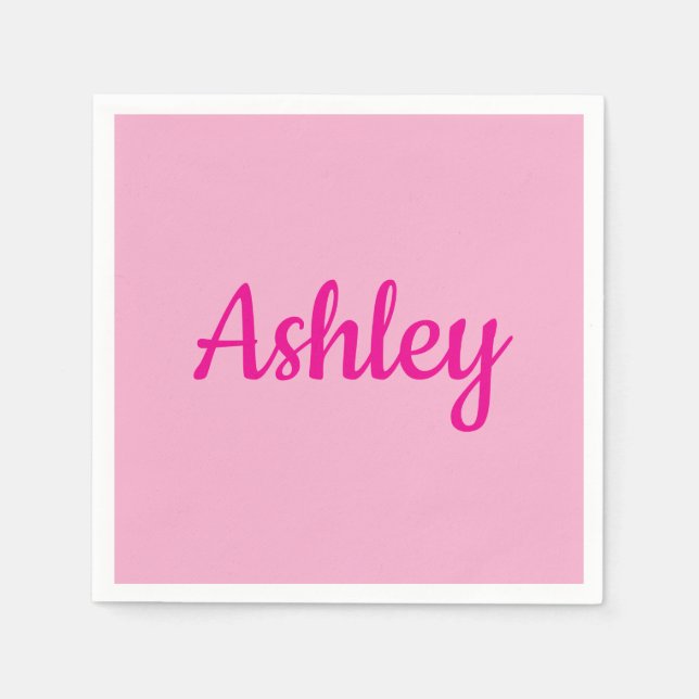 Servilleta De Papel Texto personalizable genial (Anverso)