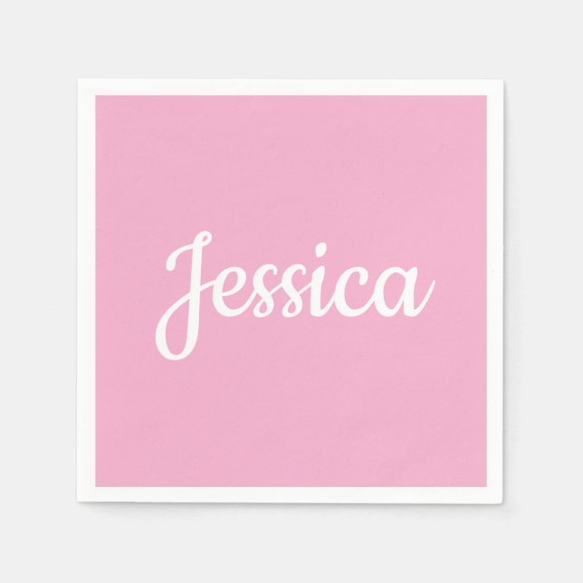 Servilleta De Papel Texto personalizable genial (Anverso)