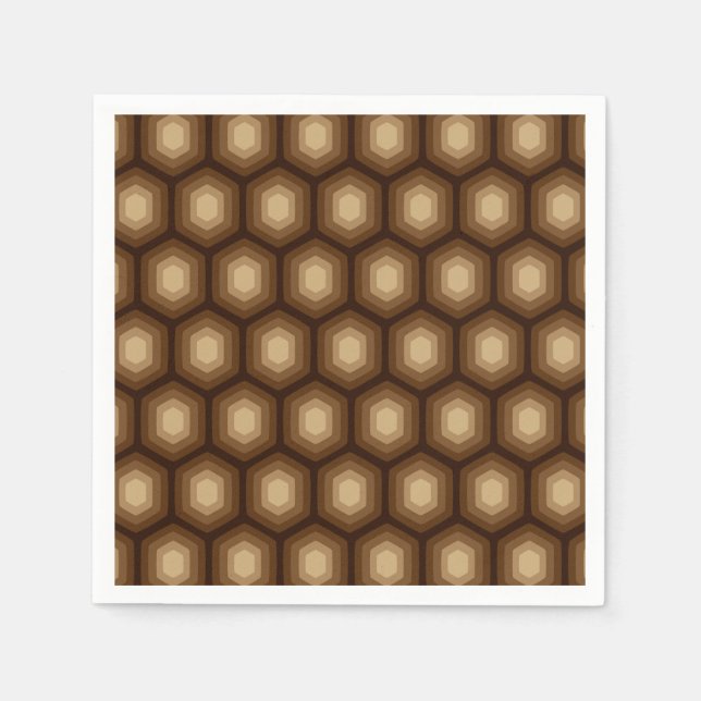 Servilleta De Papel Textura animal personalizado (Anverso)