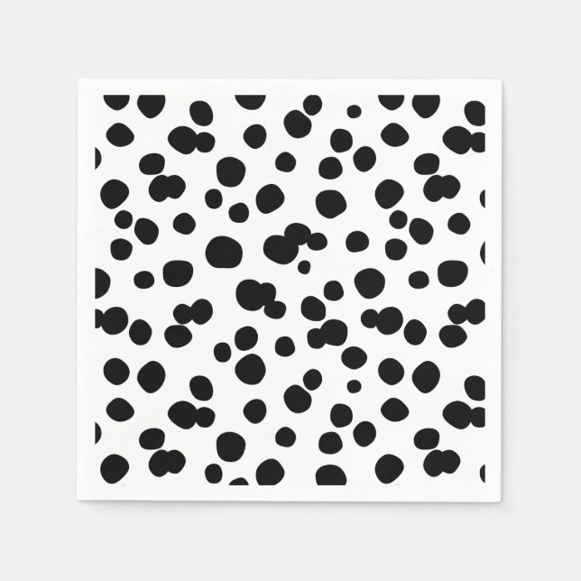 Servilleta De Papel Textura animal personalizado (Anverso)