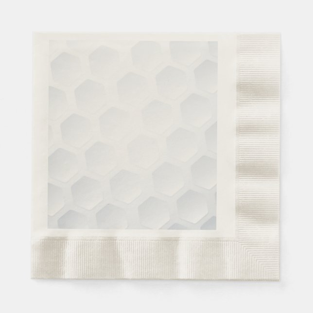 Servilleta De Papel Textura de bola de golf (Anverso)