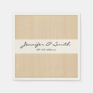 Servilleta De Papel Textura de grano de madera