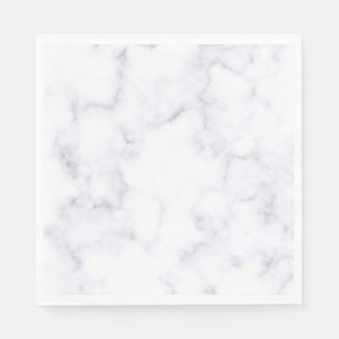 Servilleta De Papel Textura de mármol blanco