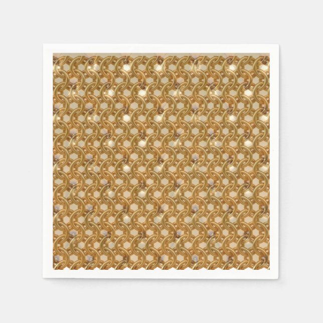 Servilleta De Papel Texturas de estilos clásicos (Anverso)