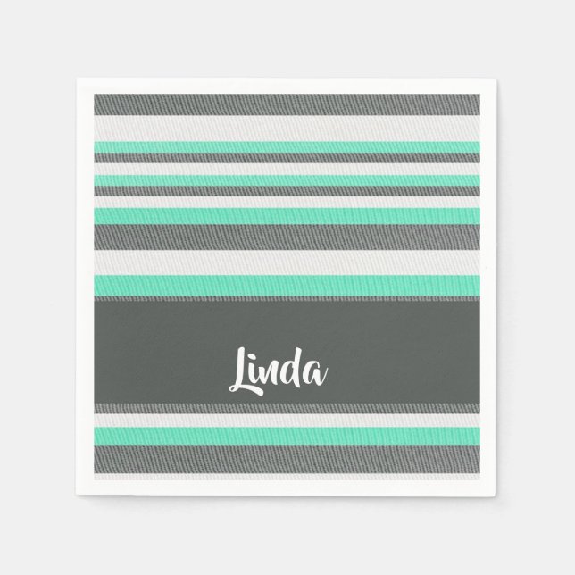 Servilleta De Papel Textured stripes pattern (Anverso)