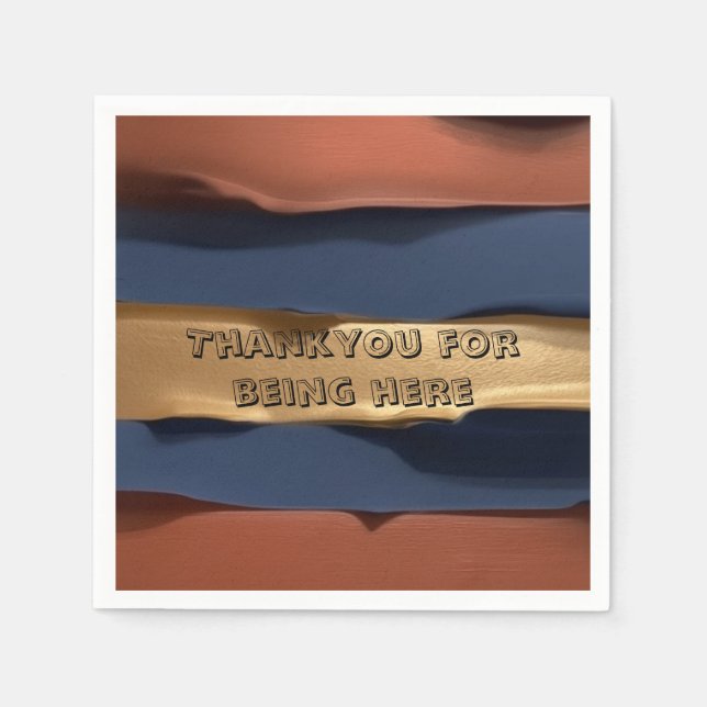 Servilleta De Papel Texturizado  (Anverso)
