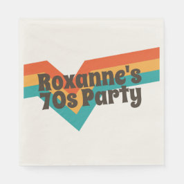 Servilleta De Papel That 70s Birthday Party 