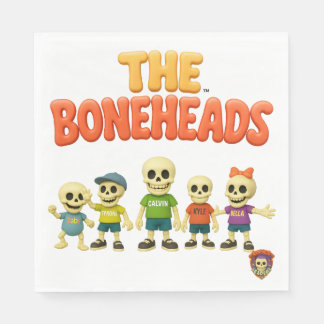 Servilleta De Papel The Boneheads™ Bones Academy™