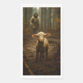 Servilleta De Papel The Good Shepherd and the Lost Lamb – Jesus & Lamb