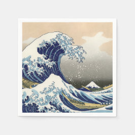 Servilleta De Papel The Great Wave of Kanagawa - Katsushika Hokusai