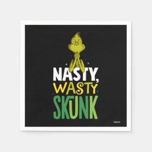 Servilleta De Papel The Grinch   Nasty Wasty Skunk