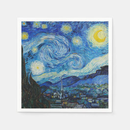 Servilleta De Papel The Starry Night - Vincent Van Gogh