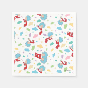 Servilleta De Papel Thing One Thing Two Sweet Things Pattern