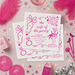 Servilleta De Papel This Wife Is A Showgirl Bachelorette Party