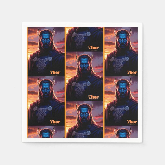 SERVILLETA DE PAPEL THOR VIKING  (Anverso)