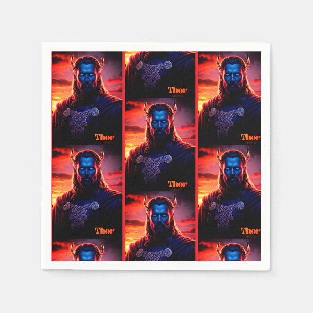 SERVILLETA DE PAPEL THOR VIKING  (Anverso)