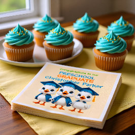 Servilleta De Papel Three Little Baby Geese Graduation Party