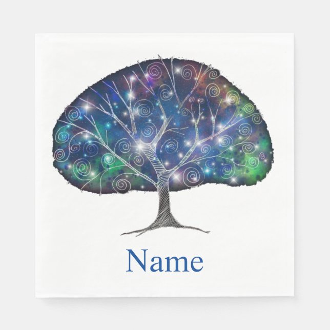 Servilleta De Papel Thunder_Cove de árbol de ramificación rápida (Anverso)