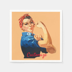 Servilleta De Papel Thunder_Cove de empoderamiento femenino 