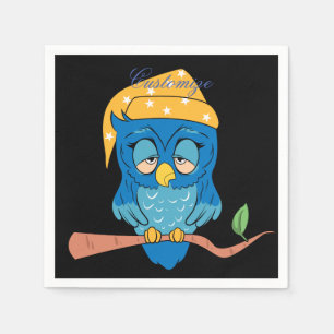 Servilleta De Papel Thunder_Cove de Lechuza Sleepy
