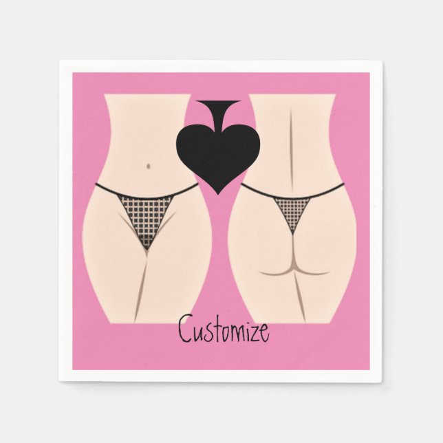 Servilleta De Papel Thunder_Cove de Thong Panty Spade (Anverso)