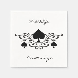 Servilleta De Papel Thunder_Cove estilo de desplazamiento de tatuaje d