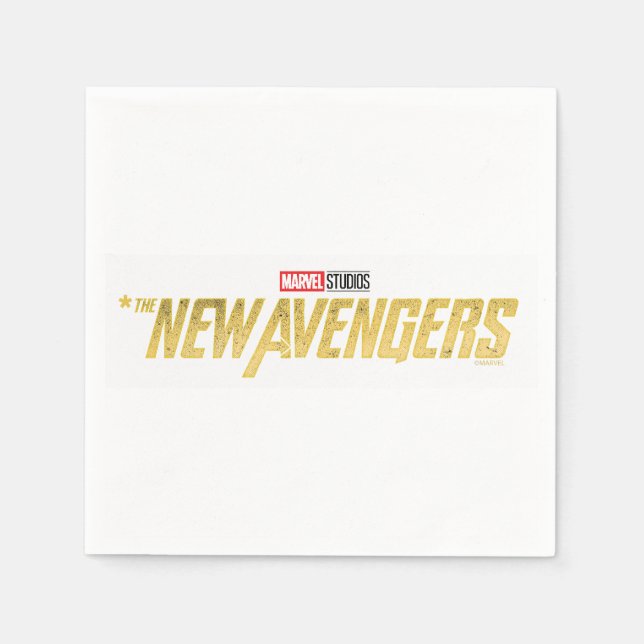 Servilleta De Papel Thunderbolts* | *The New Avengers Logo (Anverso)
