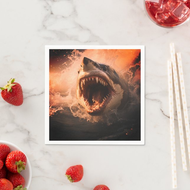 Servilleta De Papel Tiburón (In situ)