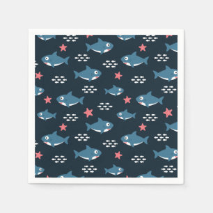 Servilleta De Papel Tiburón