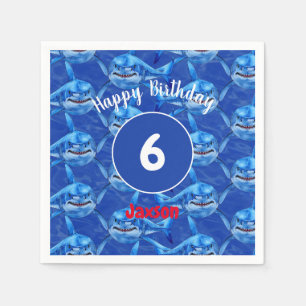 Servilleta De Papel Tiburones Hambrientos 