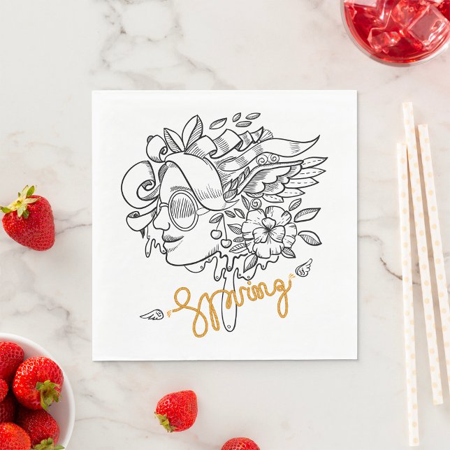 Servilleta De Papel Tiempo de primavera (Subido por el creador)