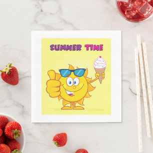 Servilleta De Papel Tiempo de verano