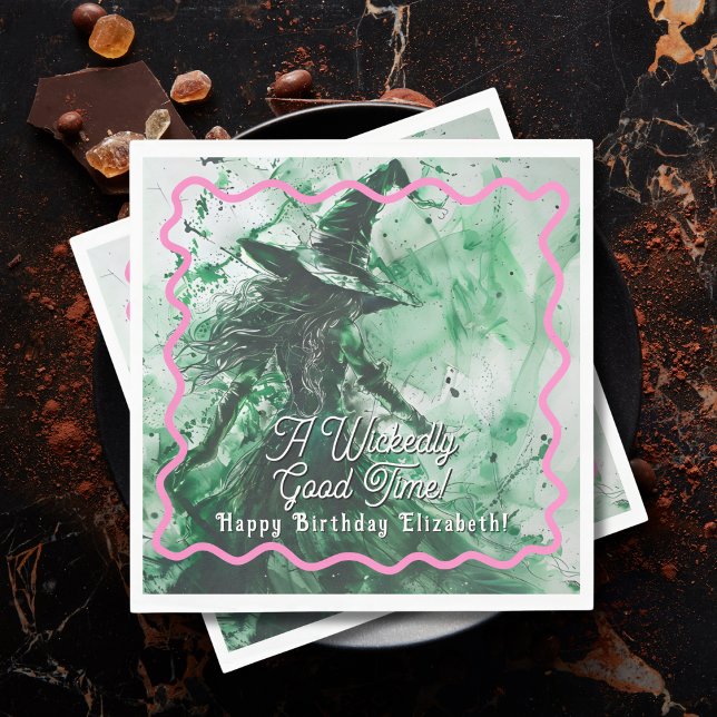 Servilleta De Papel Tiempo Divertidamente Malvado Cumpleaños Feliz Per (Subido por el creador)