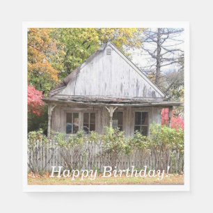 Servilleta De Papel Tienda de campo antigua