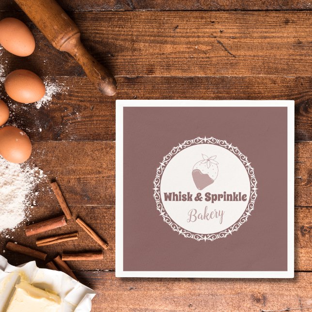 Servilleta De Papel Tienda de panadería dulce Personalizado pasteles p (Subido por el creador)