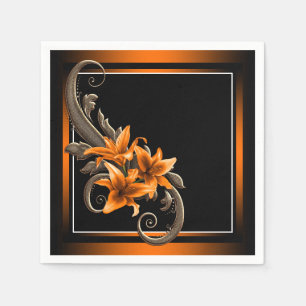 Servilleta De Papel Tiger Lily Boda