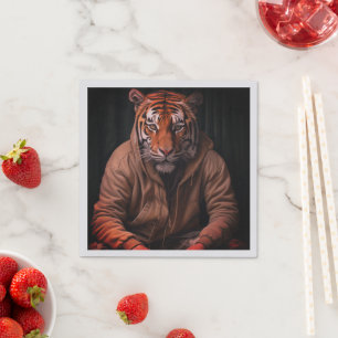 Servilleta De Papel Tiger Man