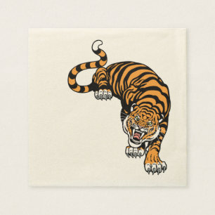 Servilleta De Papel tigre