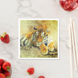 Servilleta De Papel Tigre