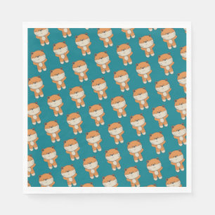 Servilleta De Papel Tigre Adorable