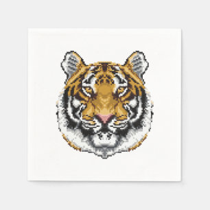 Servilleta De Papel Tigre de 8 bits