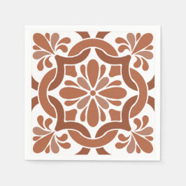 Servilleta De Papel Tile Boda Tile Rústico Toscana Tableware