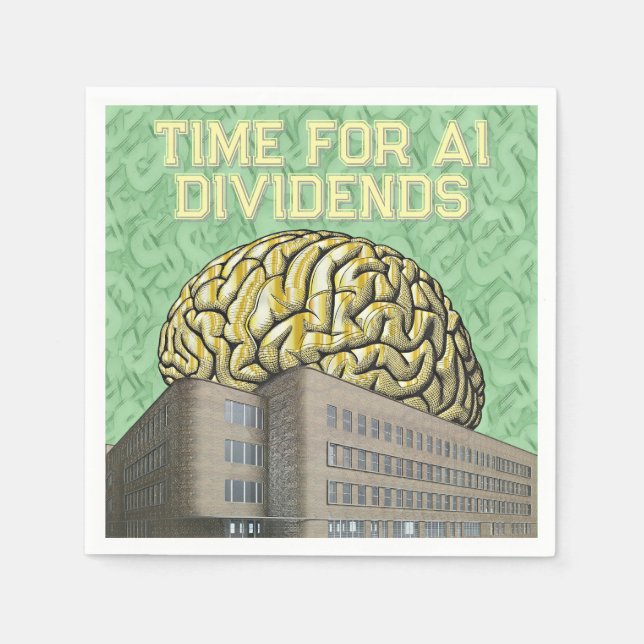 Servilleta De Papel Time For AI Dividends (Anverso)