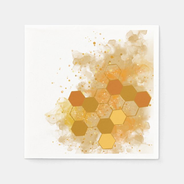 Servilleta De Papel Tinta de alcohol para honeycomb (Anverso)