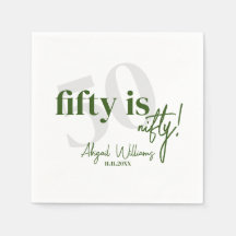 Tipografía audaz con caligrafía 50 cumpleaños